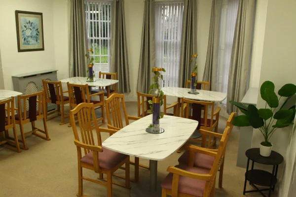 Dining area at Chestnut Rise Nursing Home nursing home